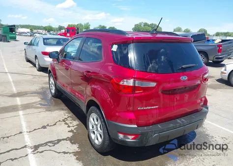 2020 Ford Ecosport Se z USA, uszkodzony, nr VIN MAJ3S2GE3LC393800